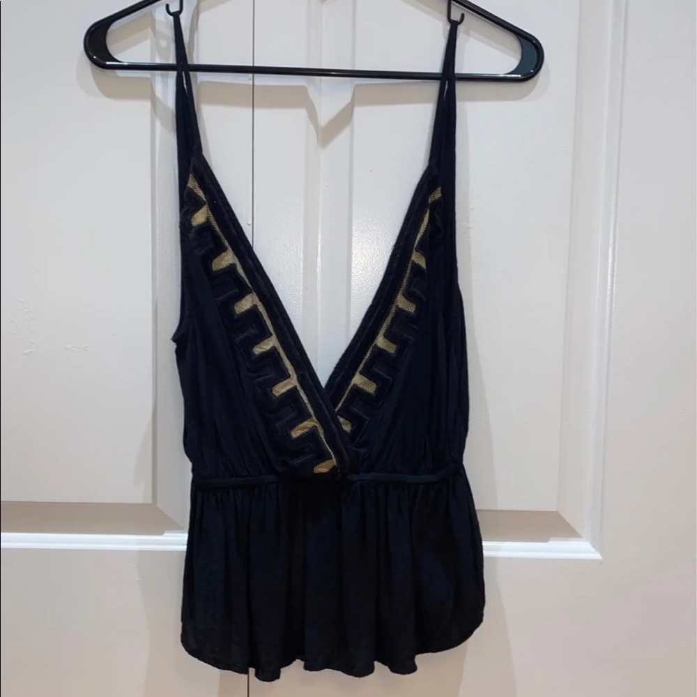 Free People Open Back Tank Top